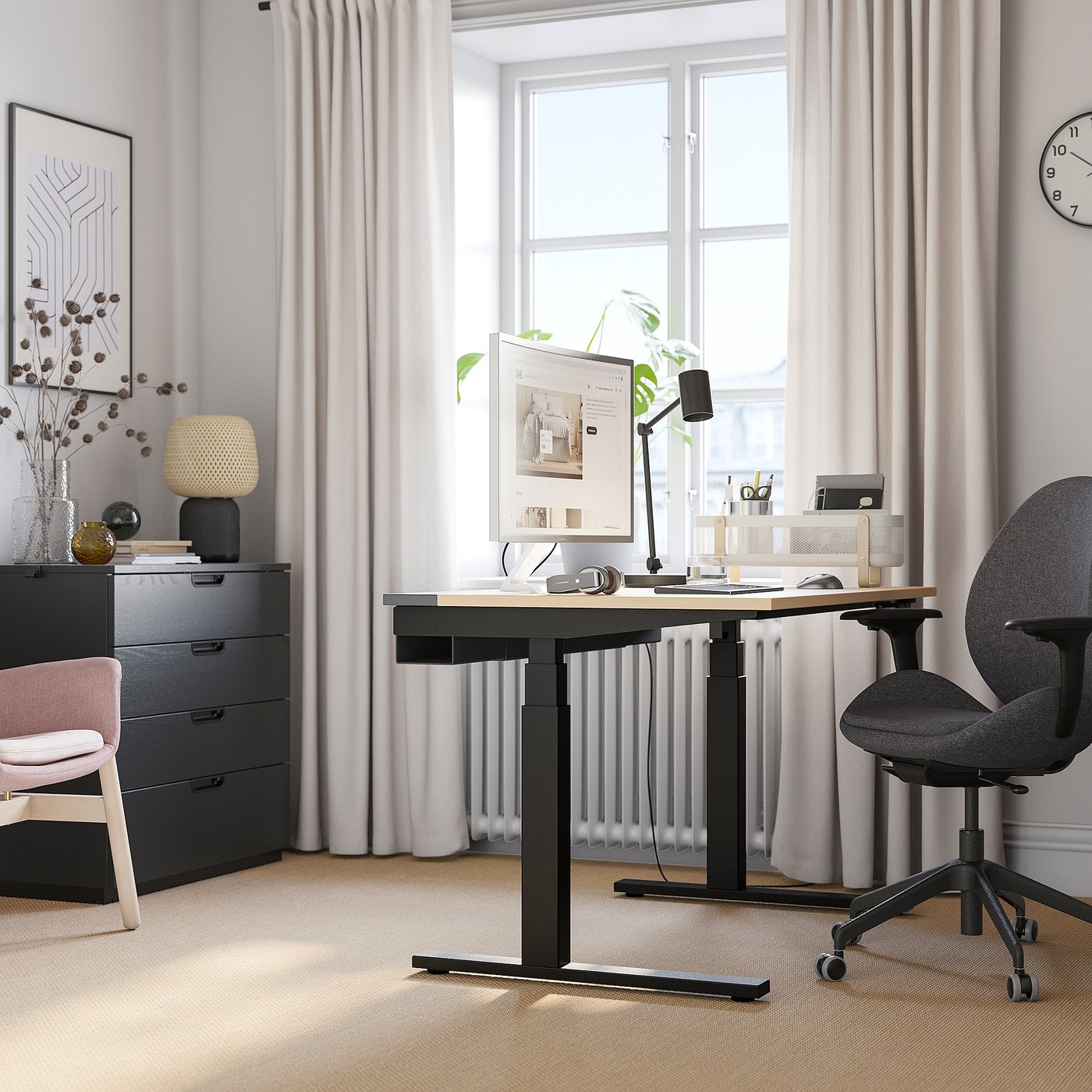 part: MITTZON desk sit/stand