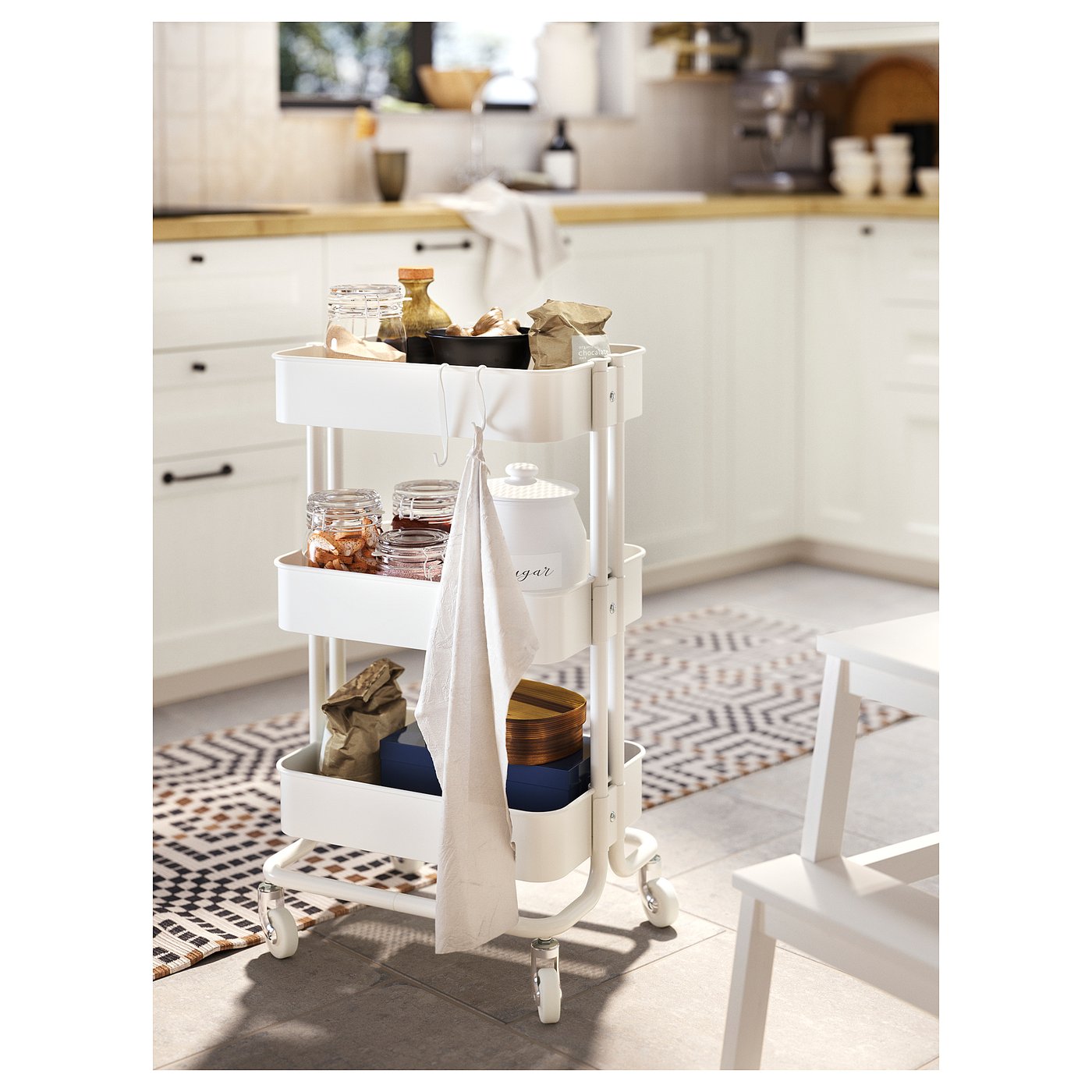 NEREBY S-hook, white