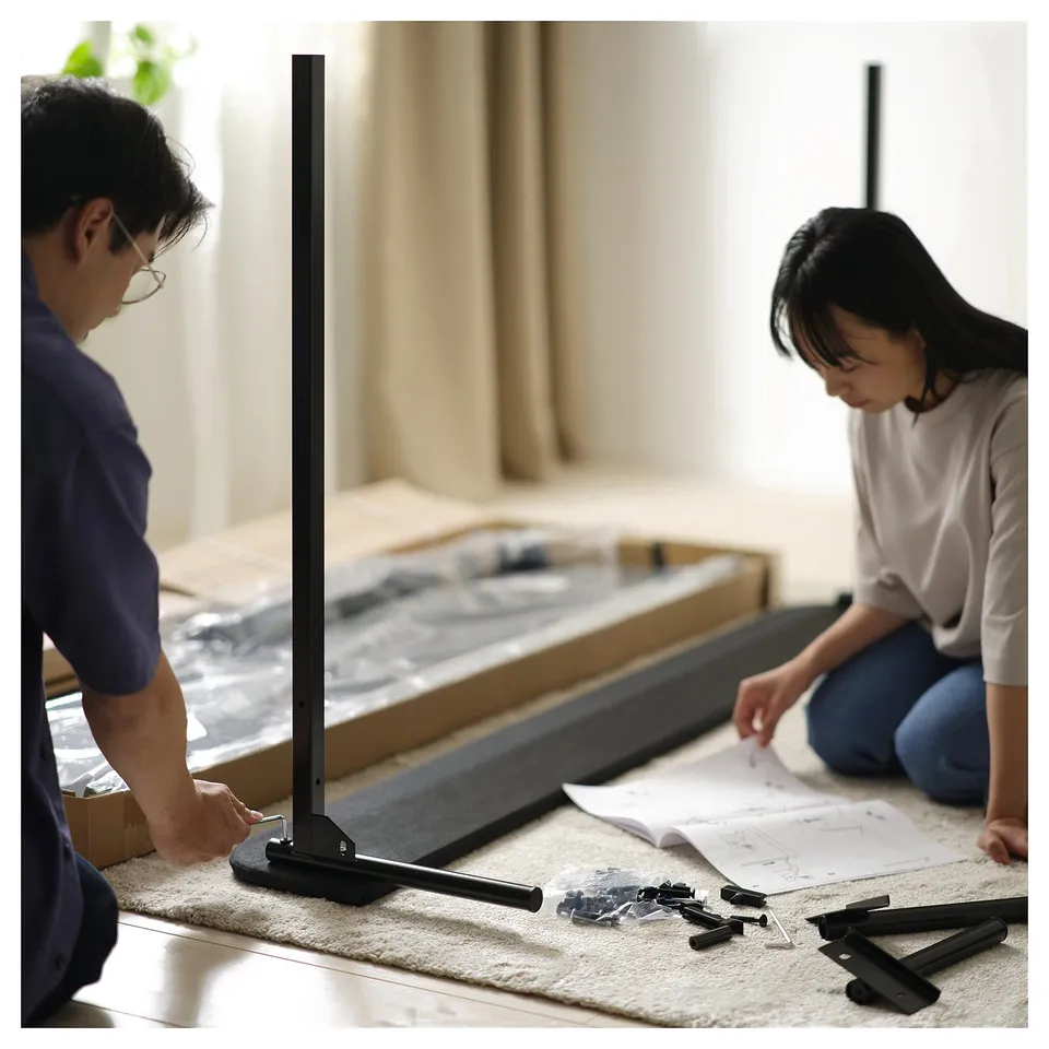 part: SLATTUM upholstered bed frame