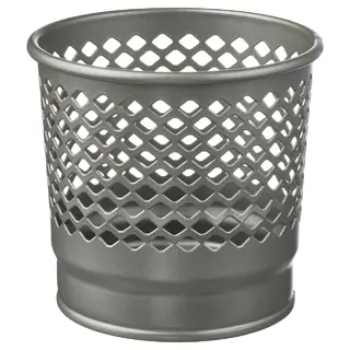 BERGGRAN candle holder, grey, 9 cm