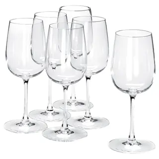 STORSINT white wine glass, clear glass, Height 20 cm