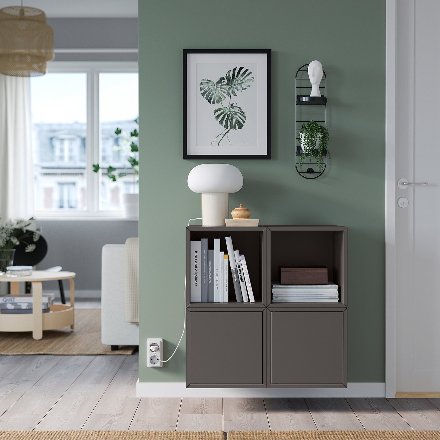 part: SKUGGRÖNA wall mounted plant stand