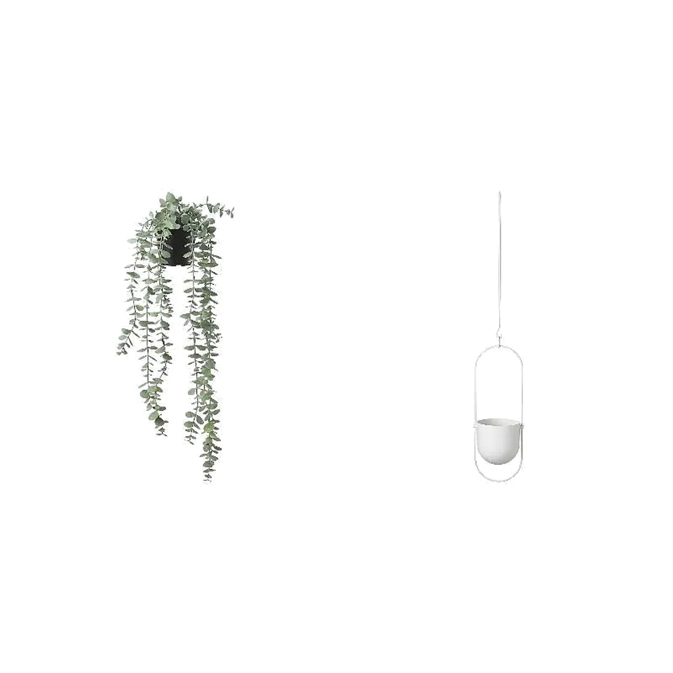 artificial potted plant + pot, photo 1