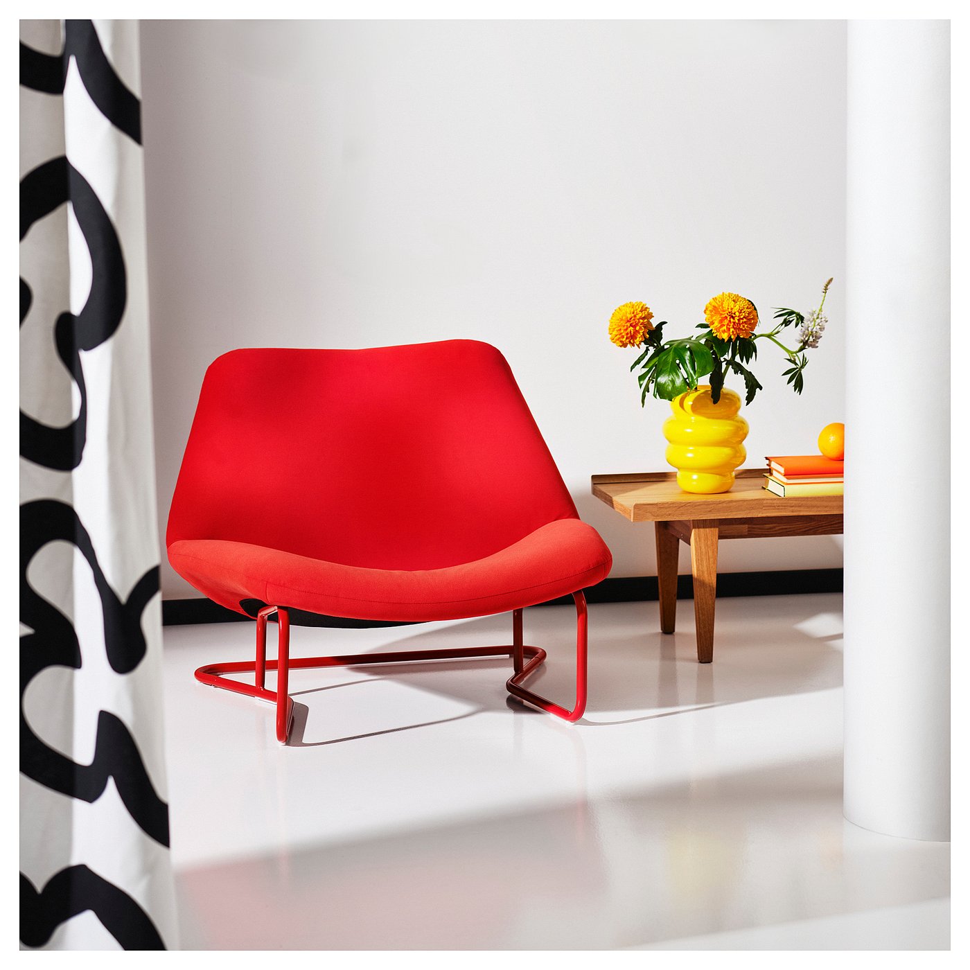 SOTENÄS Armchair, Hakebo red