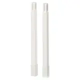 ENHET legs f frame, white, 23.5 cm