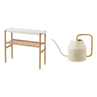 SATSUMAS/VATTENKRASSE set: plant stand + watering can