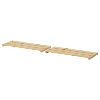 HEJNE shelf, softwood, 77x28 cm