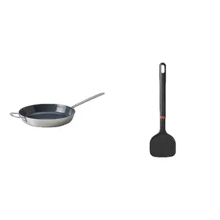 pan + spatula set: frying pan + wok spatula