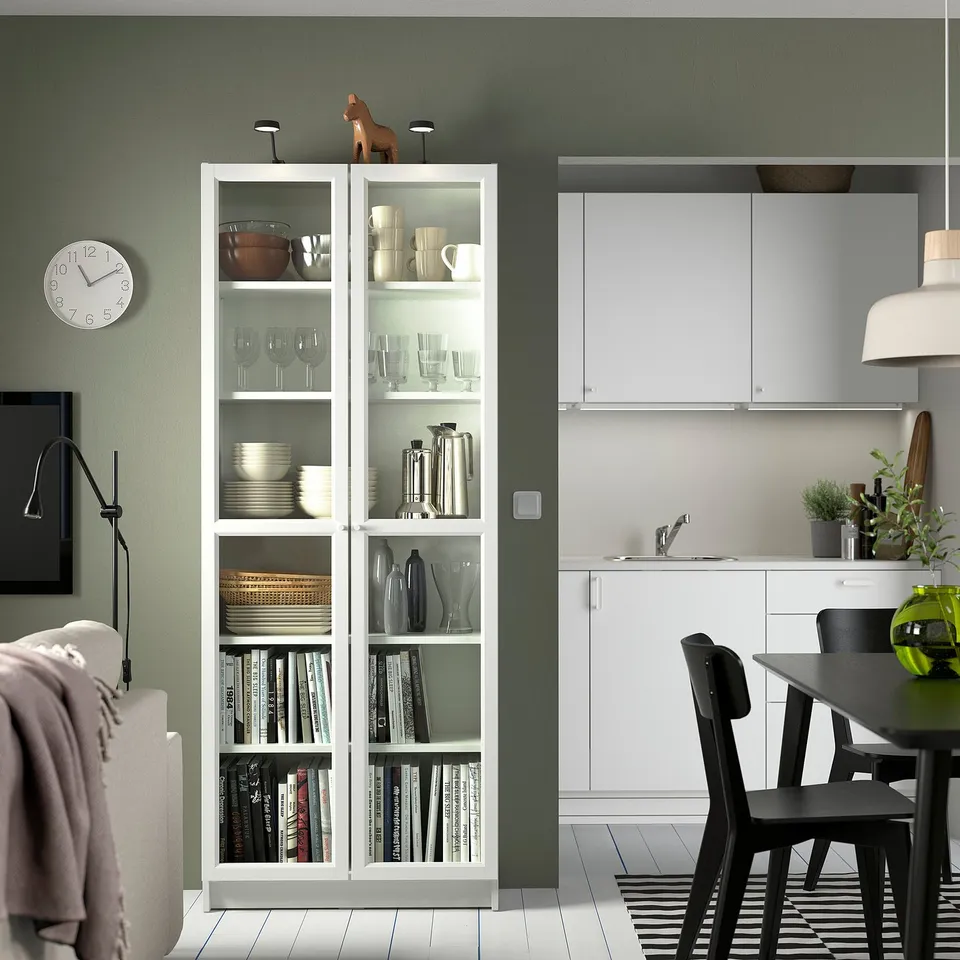 part: BILLY / OXBERG bookcase