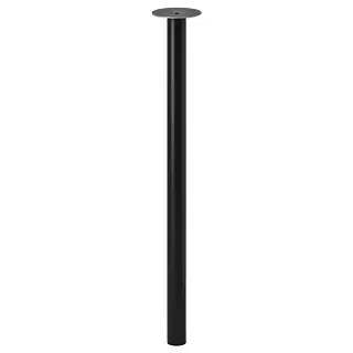 ADILS leg, black, Height 70 cm