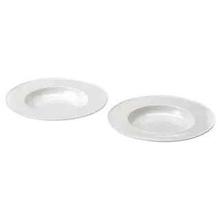 STOCKHOLM 2025 deep plate, white, 25 cm
