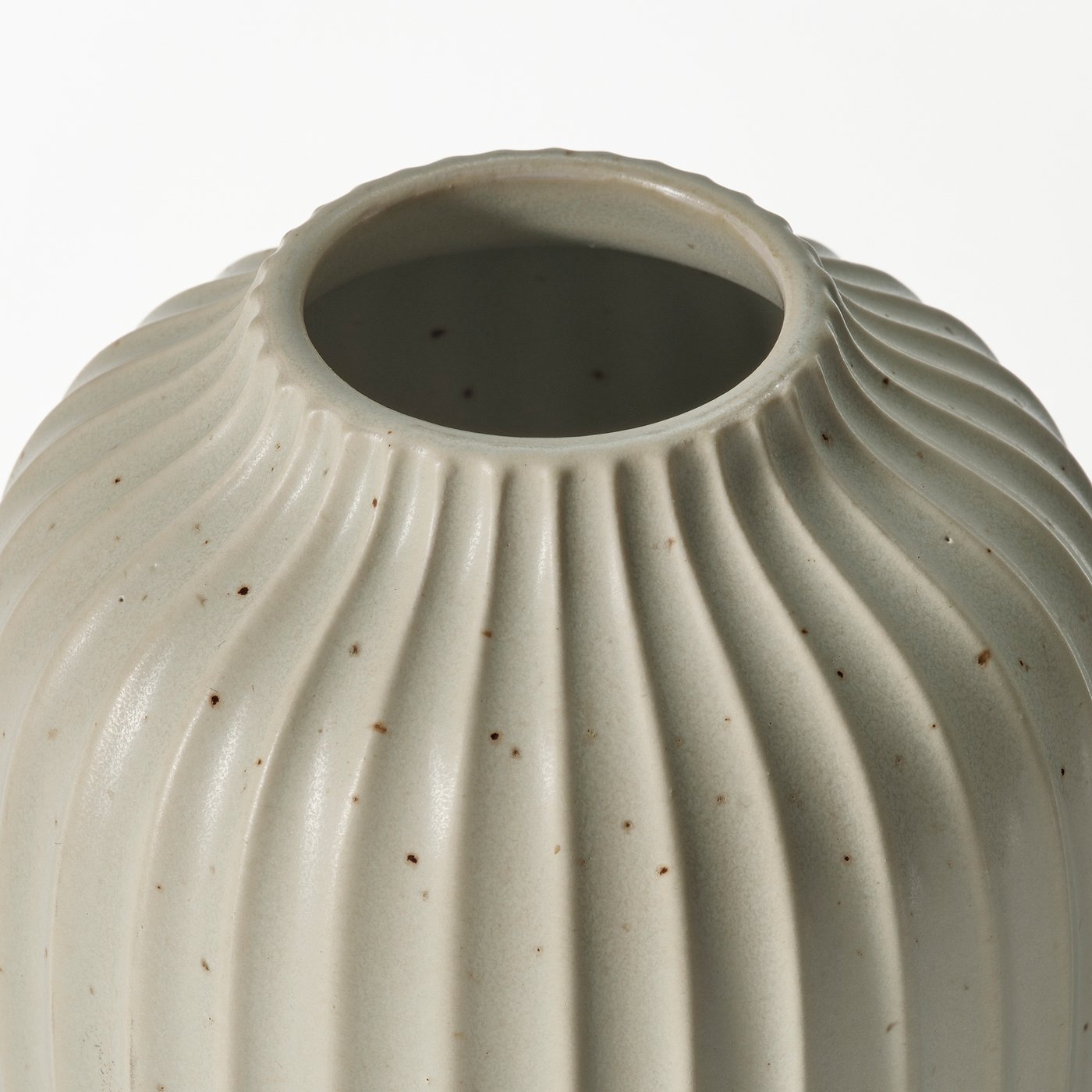 STJÄRNLUDD Vase, green, 12 cm