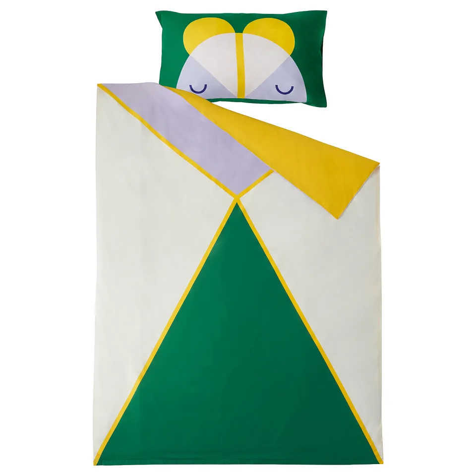 part: GREJSIMOJS duvet cover and pillowcase