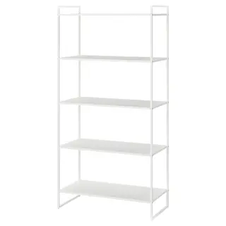JONAXEL shelving unit, white, 80x38x160 cm