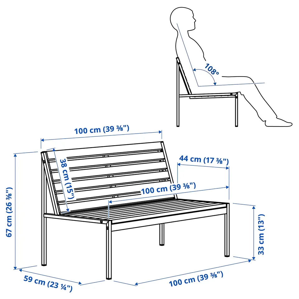 Illustration with measurements for the product: JOLPEN.