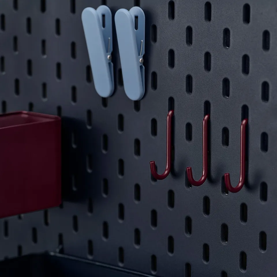 SKÅDIS 7-piece accessories set, multicolour