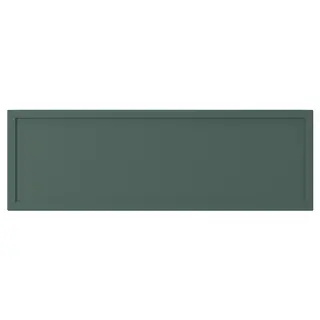 ASPUDDEN drawer front, dark grey-green, Width 59.7 x Height 19.7 cm
