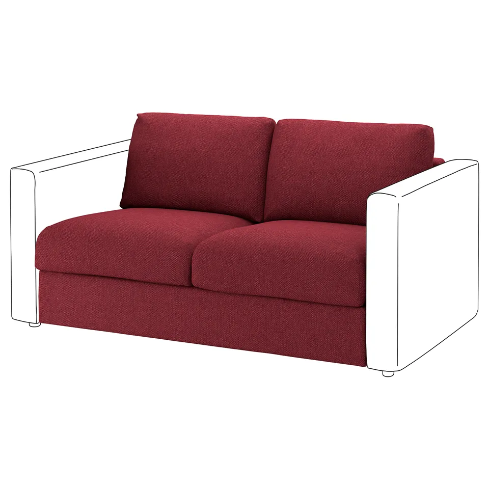 part: VIMLE cover for 2-seat section