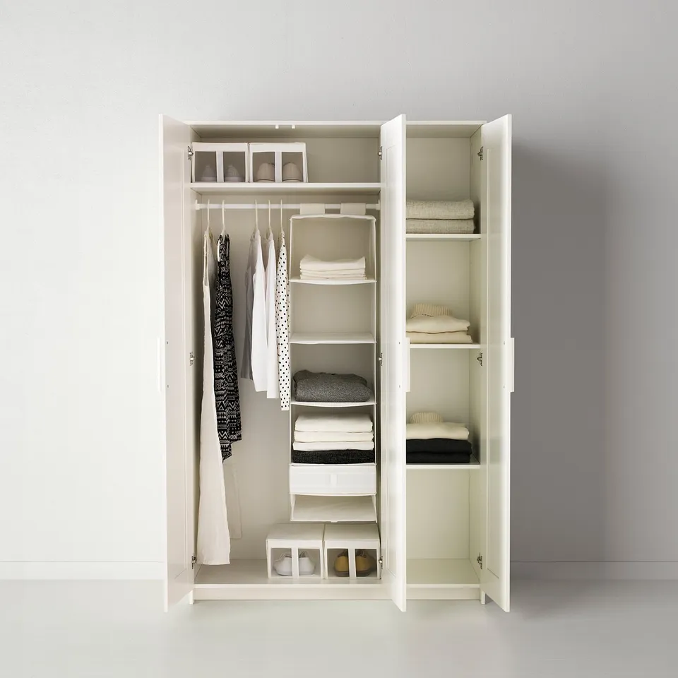 part: BRIMNES wardrobe with 3 doors