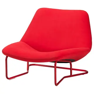 SOTENÄS armchair, Hakebo red, Width 86 x Depth 81 x Height 68 cm