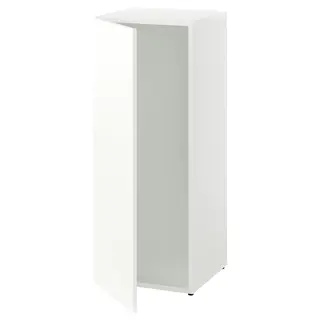 LASTARE frame with door, white, 40x42x100 cm