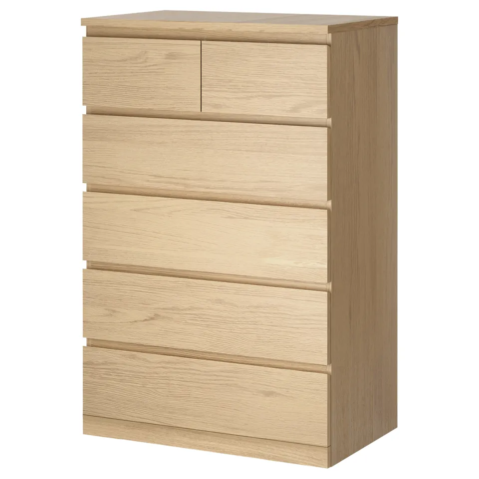 part: MALM chest of 6 drawers