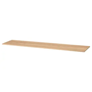 BESTÅ top panel, oak veneer, 240x42 cm