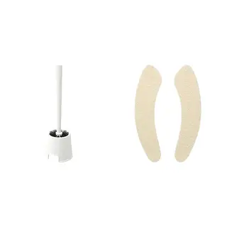 BOLMEN/SKARVEN set: toilet brush/holder + toilet seat cover