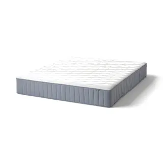 VÅGSTRANDA pocket sprung mattress, super firm/light blue, 150x200 cm