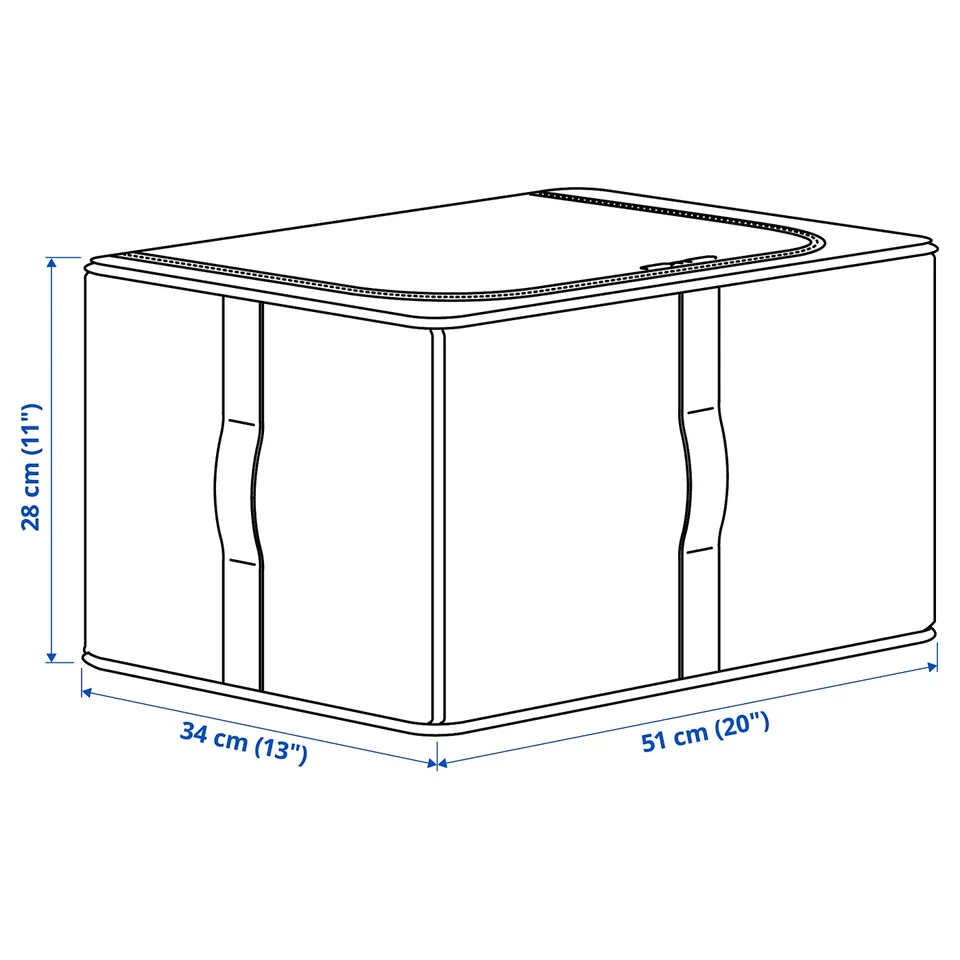 Illustration with measurements for the product: PURRPINGLA.