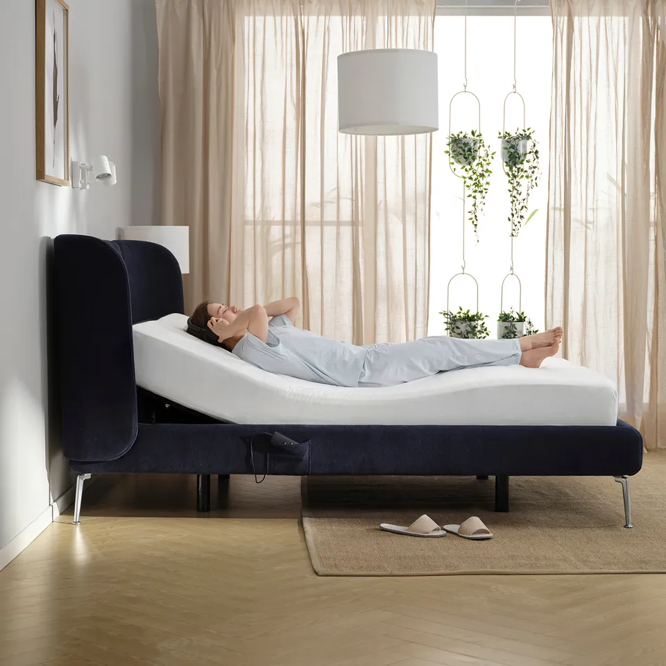 part: TUFJORD upholstered bed frame
