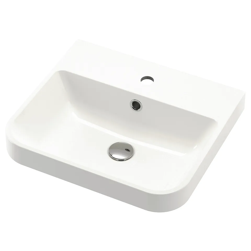 part: BACKSJÖN semi-recessed wash-basin