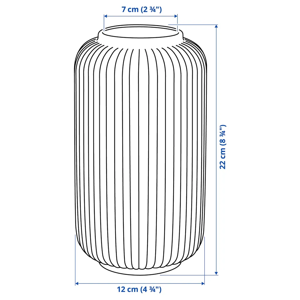 Illustration with measurements for the product: STILREN.