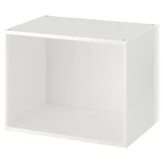 PLATSA frame, white, 80x55x60 cm