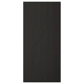 LERHYTTAN cover panel, black stained, 39x85 cm