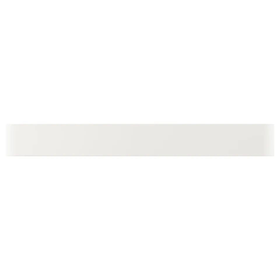 VEDDINGE white kitchen cabinet. Modern, sleek, rectangular design with smooth finish.