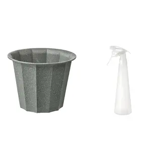 BUSKVERK/TOMAT set: plant pot + spray bottle