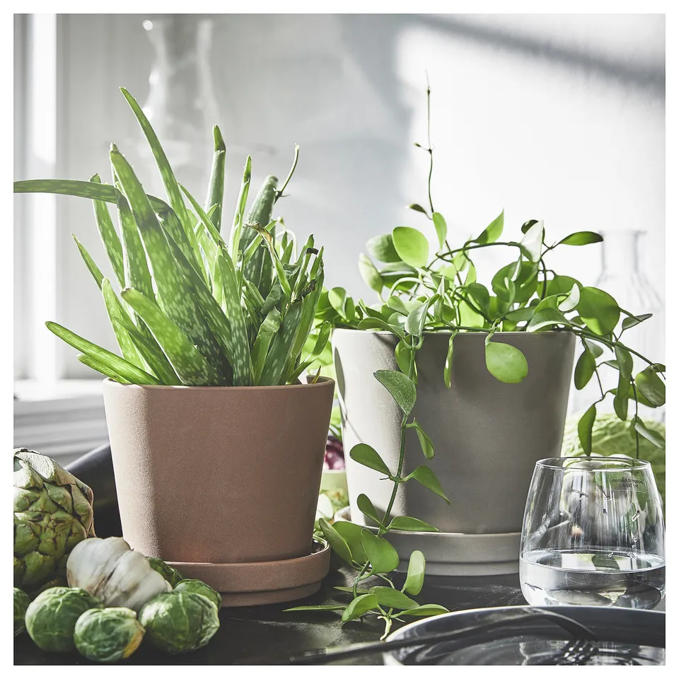part: KLARBÄR plant pot with saucer