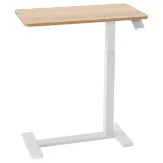 BOLLSIDAN laptop stand, white stained oak effect/white, 68x36 cm