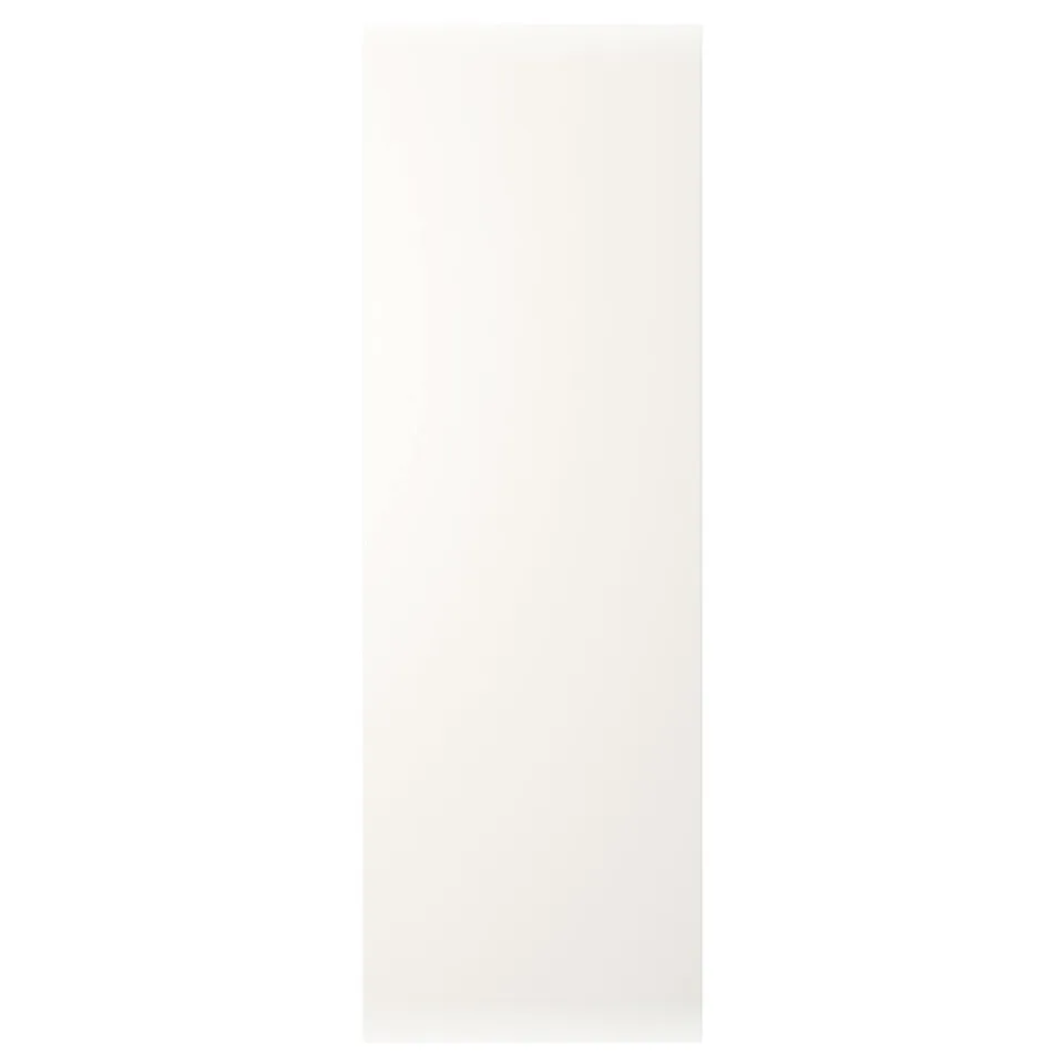 FONNES door, off-white, rectangular, simple design, made of particleboard.