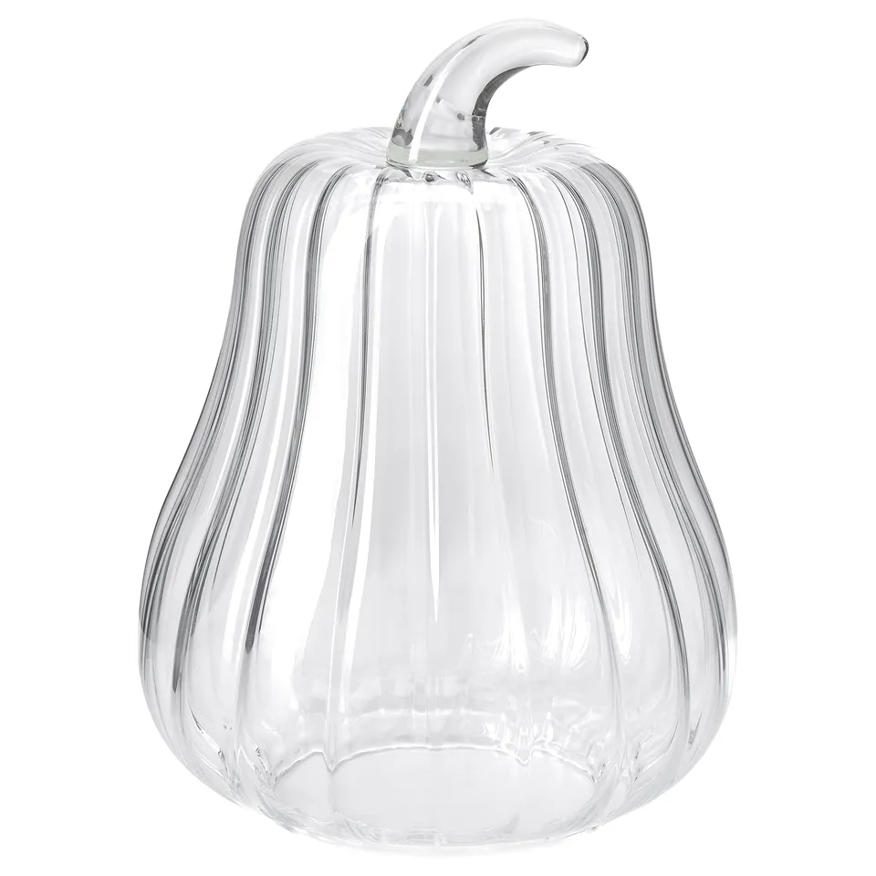 HÖSTAGILLE Glass dome, clear glass, 15 cm