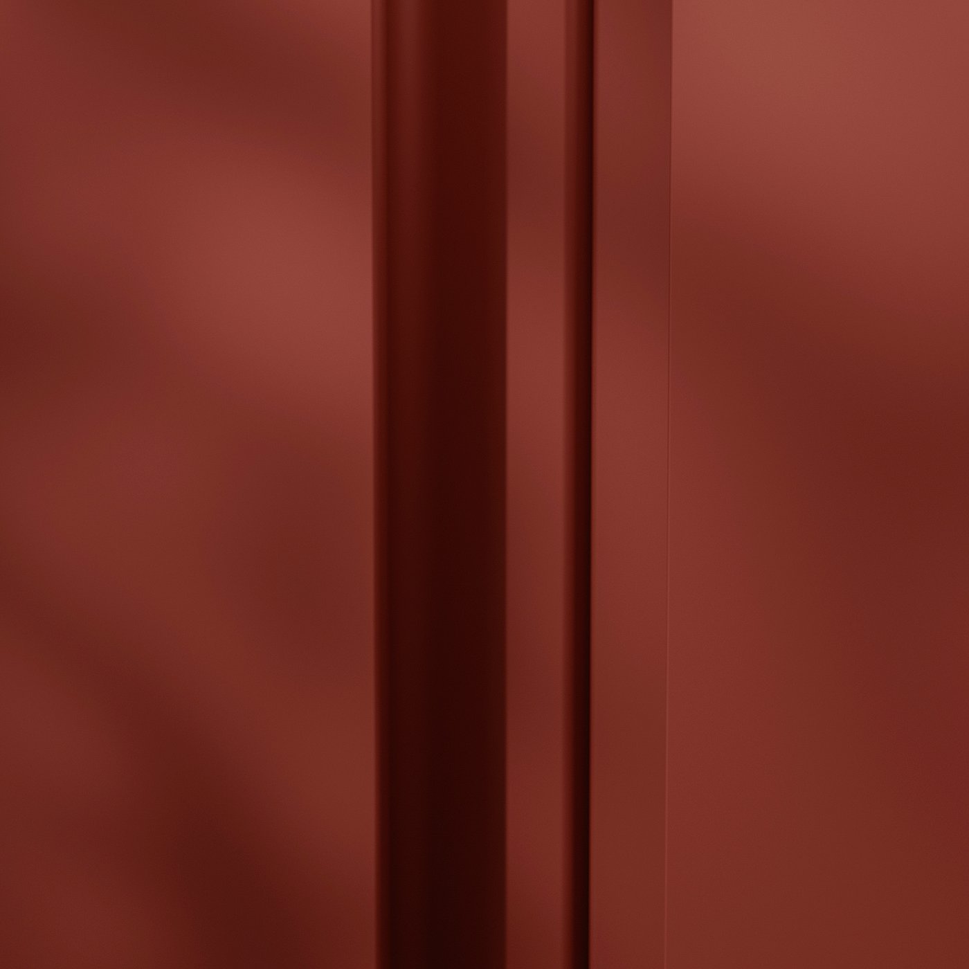 PAX / VIKANES Wardrobe combination, dark grey/red-brown, 150x60x201 cm