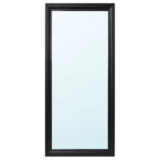 TOFTBYN mirror, black, 75x165 cm