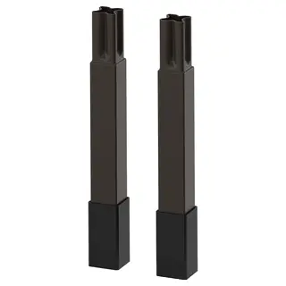 ENHET legs f frame, anthracite, 12.5 cm