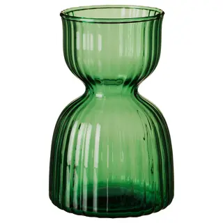VINTERFINT vase, dark green, Height 13 cm