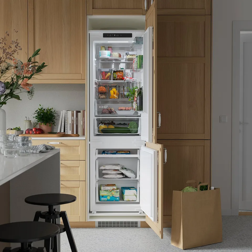 ÖVERNÄS Fridge/freezer, IKEA 700 integrated, 193/74 l