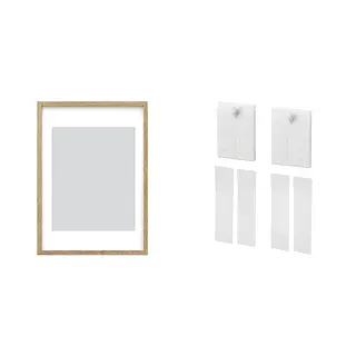frame + adhesive hook ×2