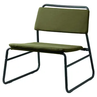 LINNEBÄCK easy chair, Orrsta olive-green, Width 55 x Depth 69.5 x Height 72.4 cm