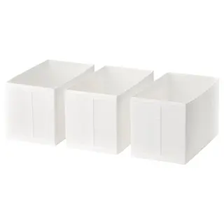 SKUBB box, white, 31x55x33 cm