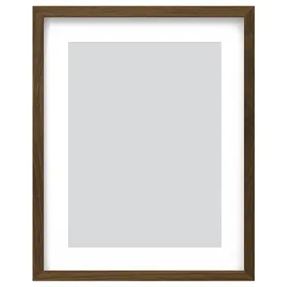 RÖDALM frame, walnut effect, 40x50 cm